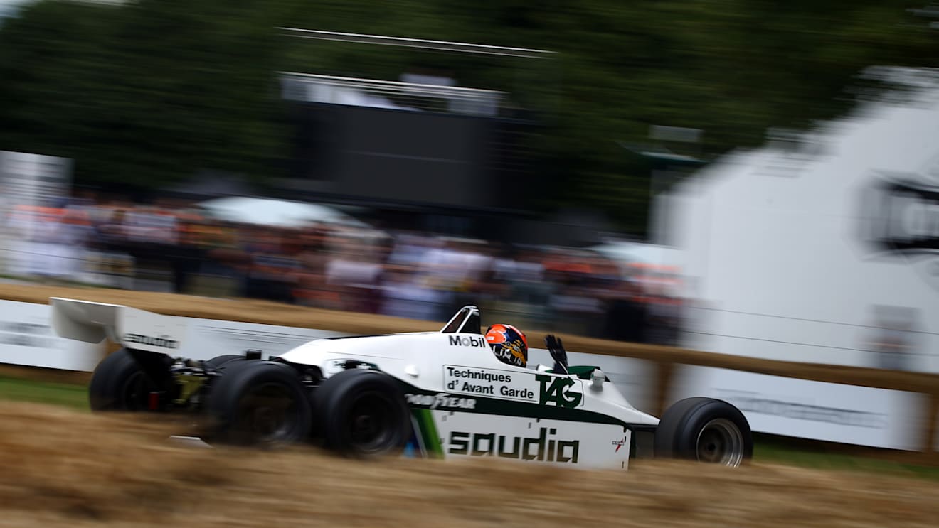 www.sutton-images.com Karun Chandhok (IND) Williams FW08B at Goodwood Festival of Speed, Goodwood, England, 30 June - 2 July 2017. © Sutton Images