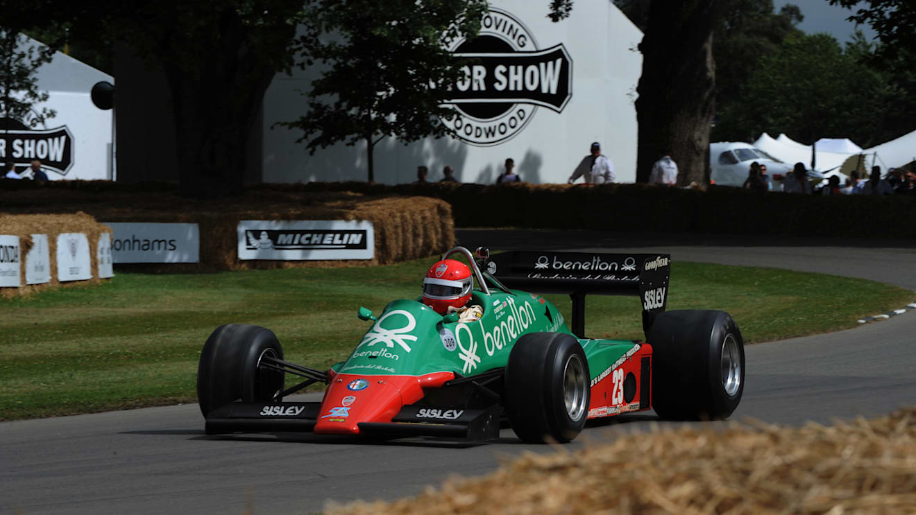 www.sutton-images.com Marco Cajani (ITA) Alfa Romeo 183T at Goodwood Festival of Speed, Goodwood, England, 30 June - 2 July 2017. © Sutton Images