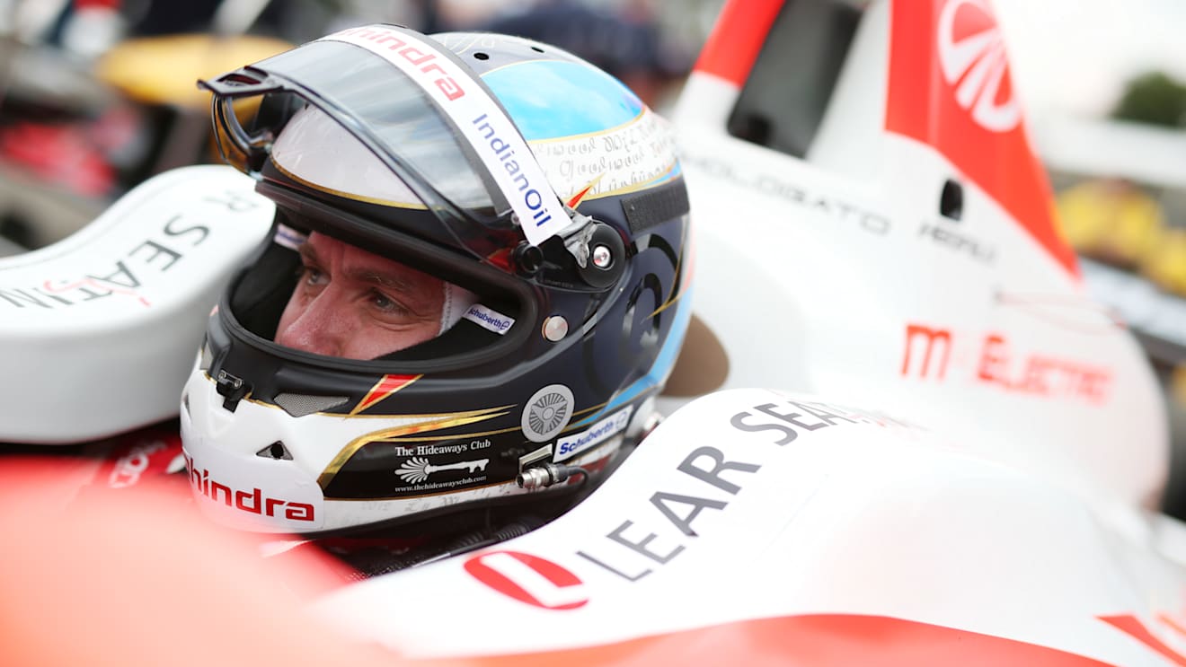 www.sutton-images.com Nick Heidfeld (GER) Mahindra at Goodwood Festival of Speed, Goodwood, England, 30 June - 2 July 2017. © Sutton Images