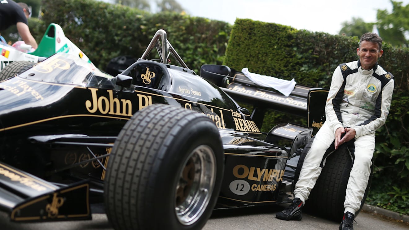 www.sutton-images.com Lee Mowle (GBR) Lotus Renault 97T at Goodwood Festival of Speed, Goodwood, England, 30 June - 2 July 2017. © Sutton Images