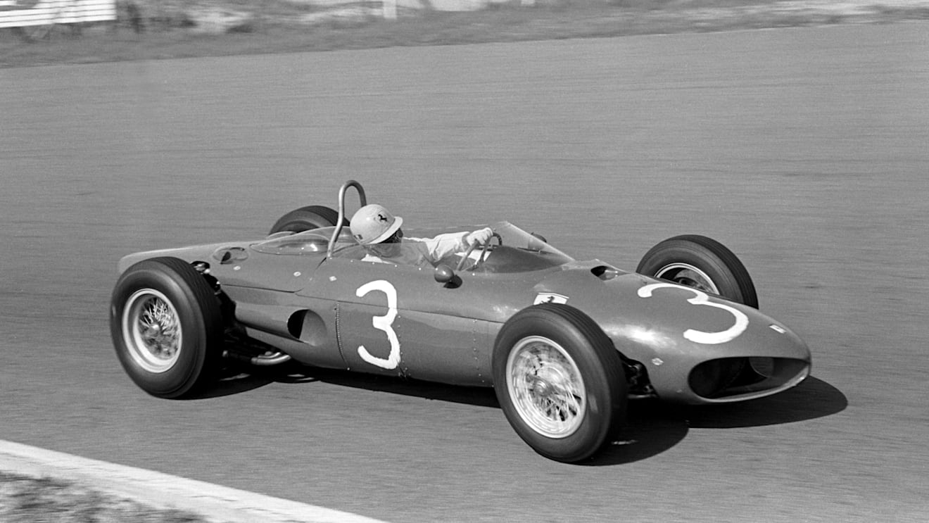 Ricardo Rodriguez (MEX) Ferrari 156 spun out late in the race and was not classified as a finisher.Dutch Grand Prix, Zandvoort, 20 May 1962. (Photo by Sutton Motorsport Images)