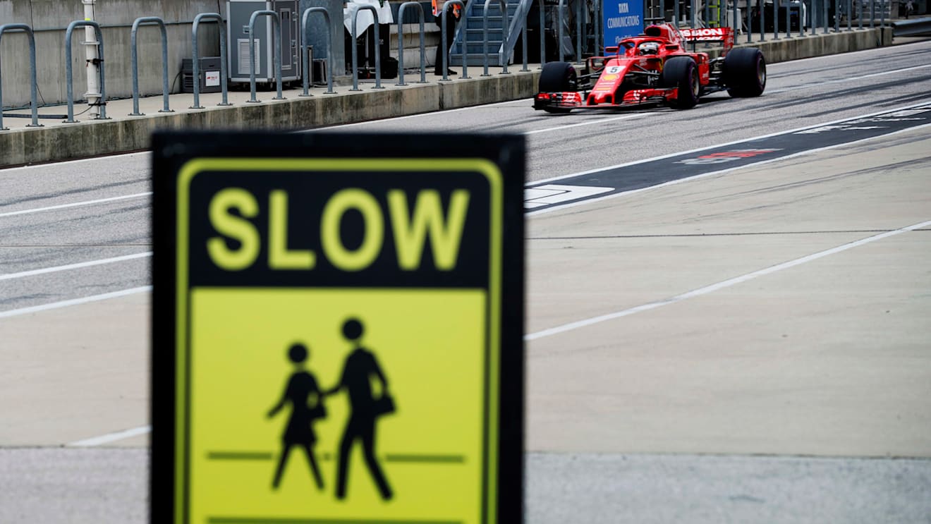 CIRCUIT OF THE AMERICAS, UNITED STATES OF AMERICA - OCTOBER 20: Sebastian Vettel, Ferrari SF71H during the United States GP at Circuit of the Americas on October 20, 2018 in Circuit of the Americas, United States of America. (Photo by Steven Tee / LAT Images)