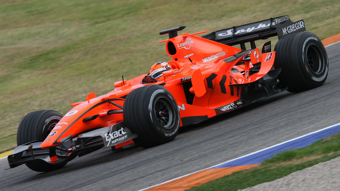 Christijan Albers (NED) Spyker F8-VII, Formula One Testing, Valencia, Spain, Day Two, Monday 20 February 2007. © Sutton Motorsport Images