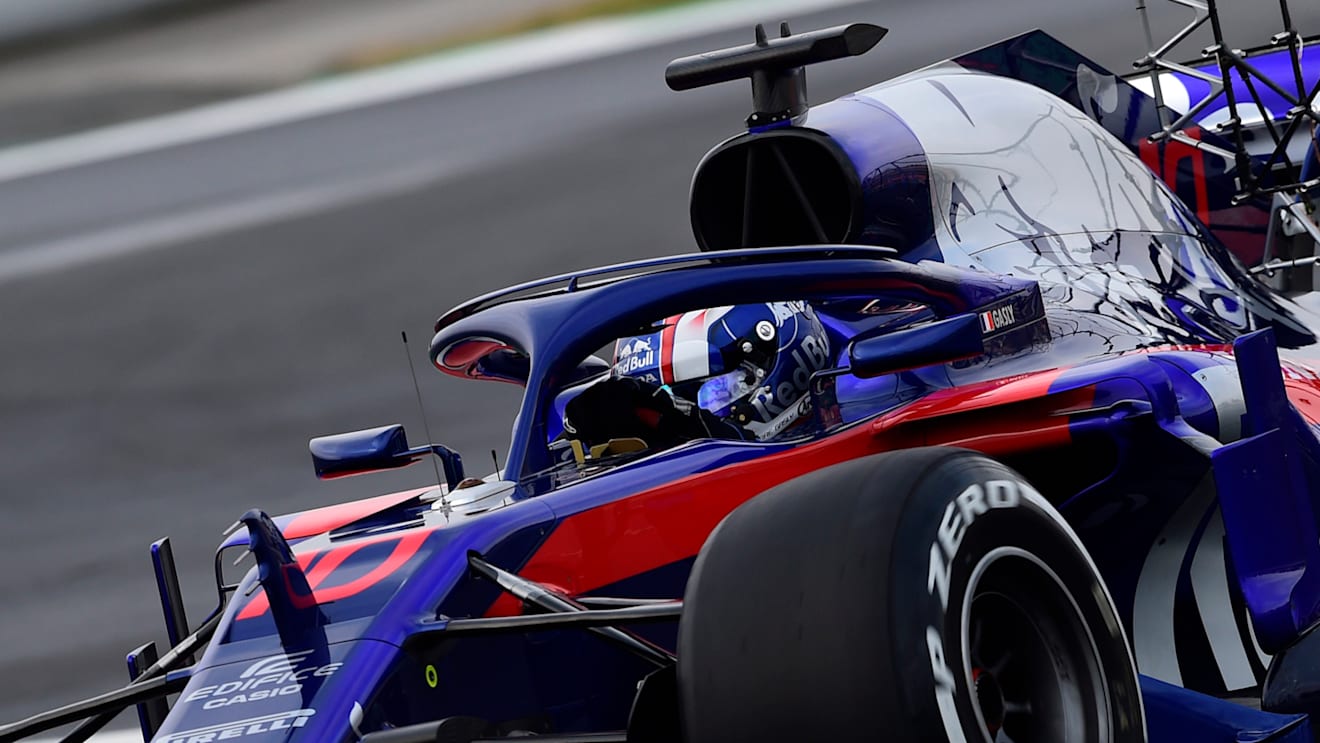 A real-world look at Toro Rosso's halo arrangement. © Sutton Images