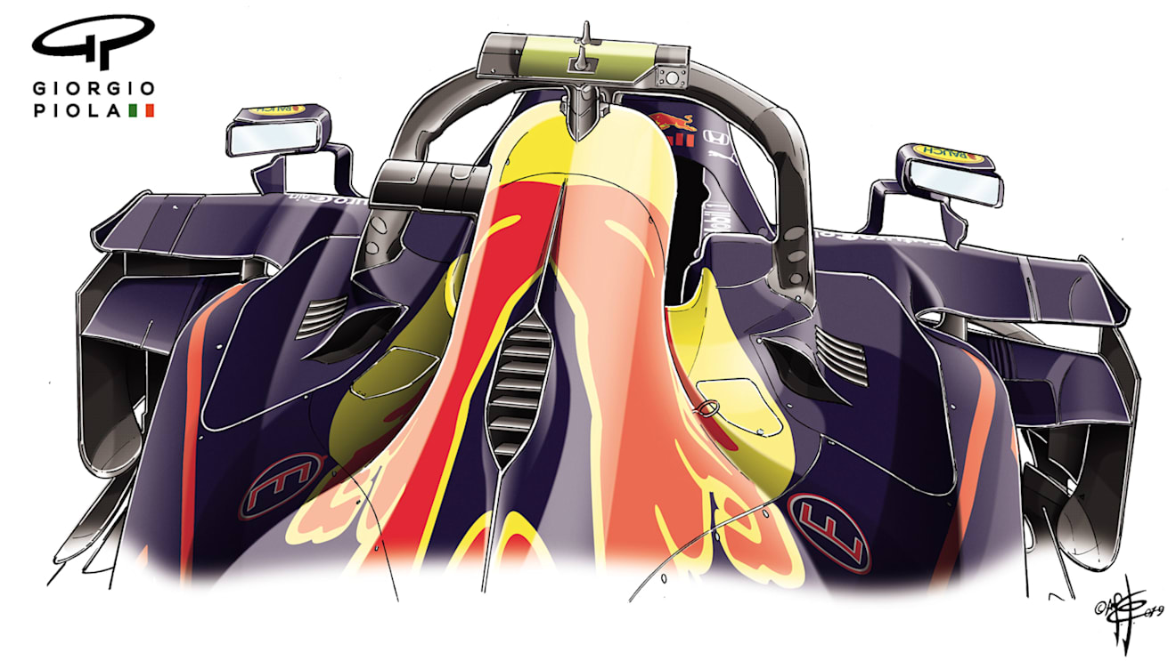 Red Bull opened up their bodywork on the RB15 at the expense of aerodynamic performance for the 2019 Austrian Grand Prix