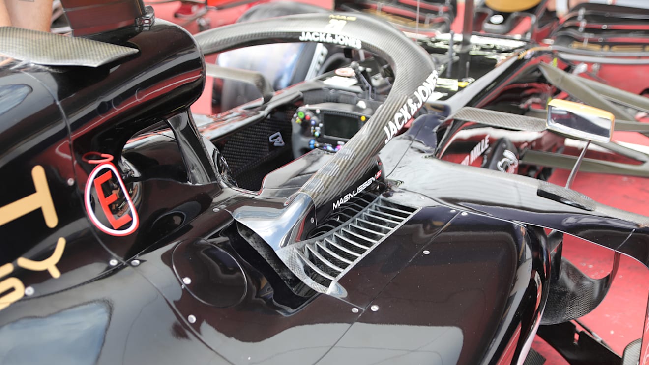 Haas's extreme cooling solution from 2019 shows just how far teams can go to open up the bodywork
