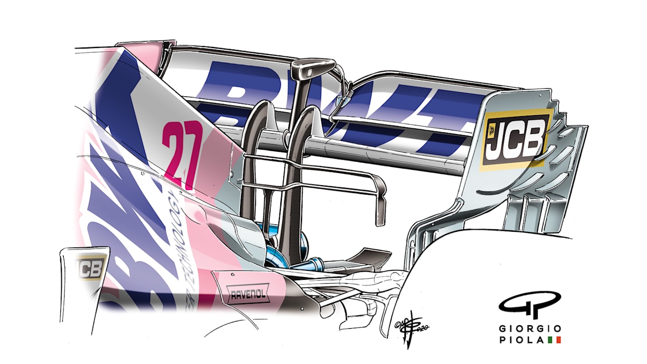 Racing Point admitted that they used too much wing for the British Grand Prix