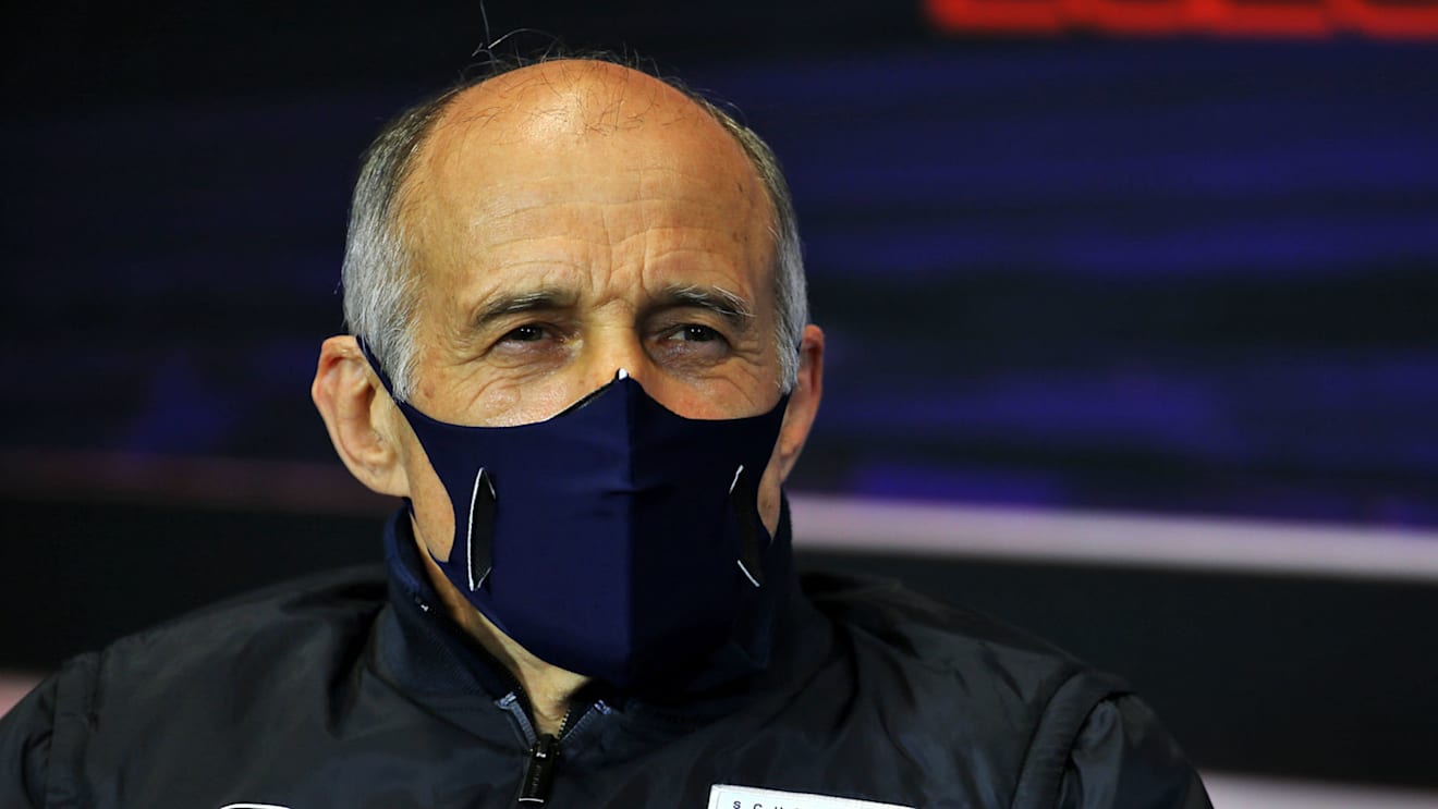Franz Tost (AUT) AlphaTauri Team Principal in the FIA Press Conference.
13.11.2020 Formula 1 World Championship, Rd 14, Turkish Grand Prix, Istanbul, Turkey, Practice Day.
- www.xpbimages.com, EMail: requests@xpbimages.com © Copyright: 
FIA Pool Image for Editorial Use Only
