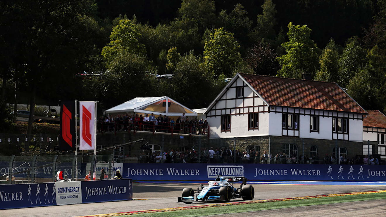 George Russell (GBR) Williams Racing FW42.
01.09.2019. Formula 1 World Championship, Rd 13, Belgian Grand Prix, Spa Francorchamps, Belgium, Race Day.
- www.xpbimages.com, EMail: requests@xpbimages.com - copy of publication required for printed pictures. Every used picture is fee-liable. © Copyright: Charniaux / XPB Images