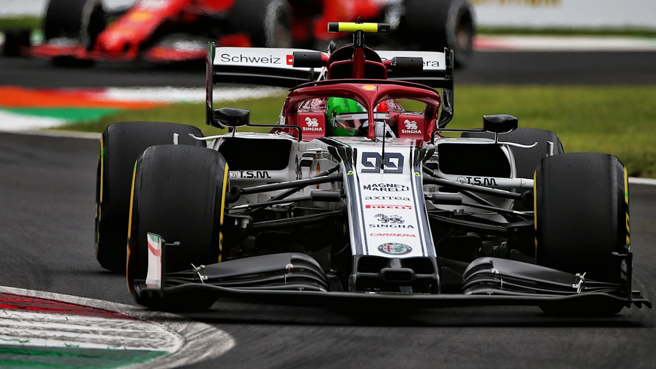 Antonio Giovinazzi (ITA) Alfa Romeo .07.09.2019. Formula 1 World Championship, Rd 14, Italian Grand Prix, Monza, Italy, Qualifying Day.- www.xpbimages.com, EMail: requests@xpbimages.com - copy of publication required for printed pictures. Every used picture is fee-liable. © Copyright: XPB Images