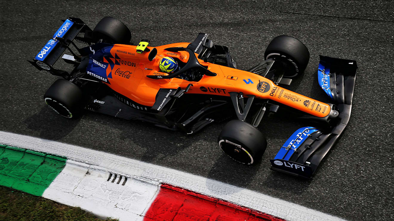 Lando Norris (GBR) McLaren MCL34.
07.09.2019. Formula 1 World Championship, Rd 14, Italian Grand Prix, Monza, Italy, Qualifying Day.
- www.xpbimages.com, EMail: requests@xpbimages.com - copy of publication required for printed pictures. Every used picture is fee-liable. © Copyright: Moy / XPB Images