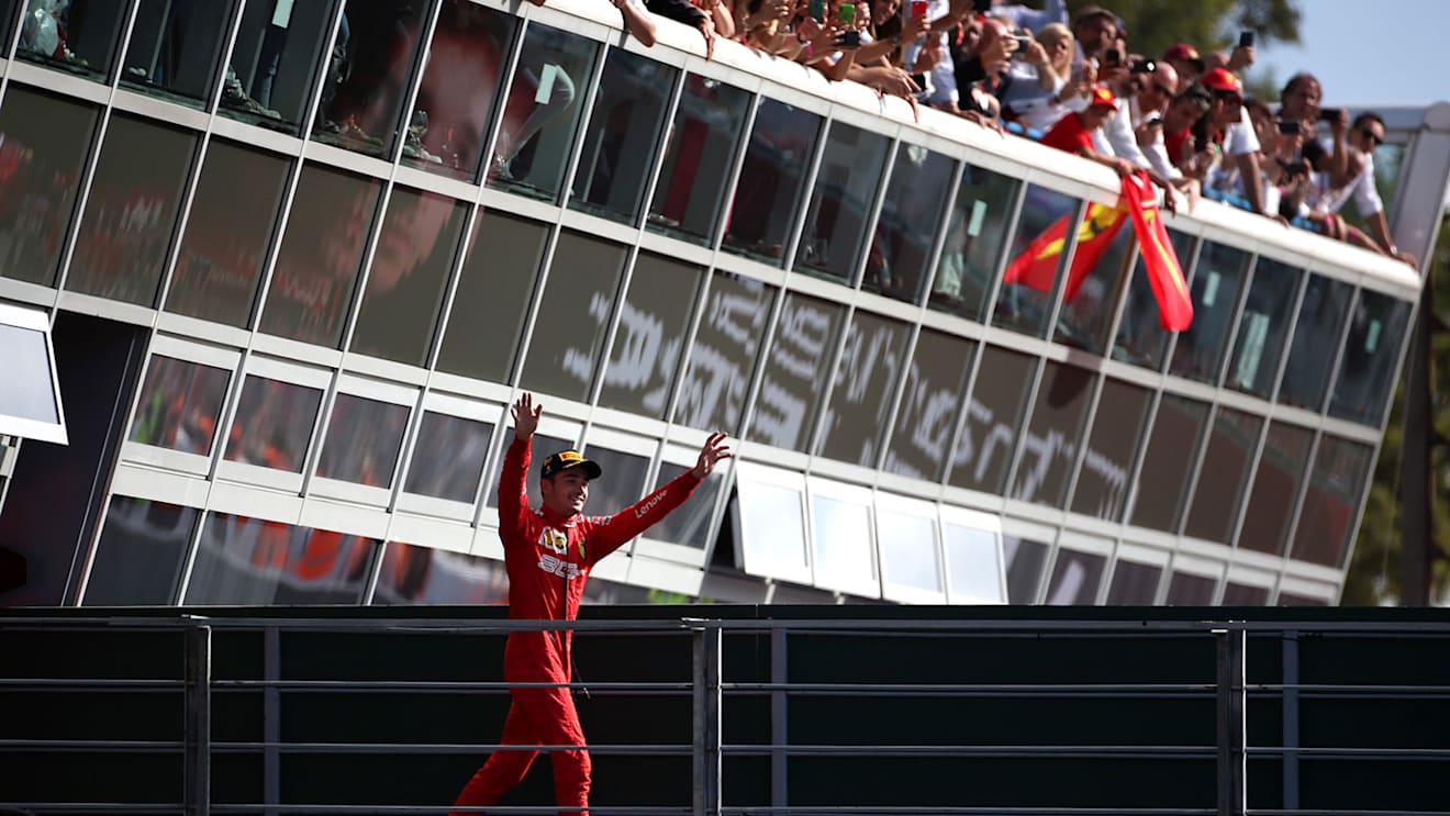 Charles Leclerc (FRA), Scuderia Ferrari 
08.09.2019. Formula 1 World Championship, Rd 14, Italian Grand Prix, Monza, Italy, Race Day.
- www.xpbimages.com, EMail: requests@xpbimages.com - copy of publication required for printed pictures. Every used picture is fee-liable. © Copyright: Charniaux / XPB Images