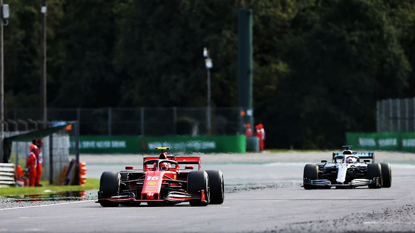 Charles Leclerc (MON) Ferrari SF90.
08.09.2019. Formula 1 World Championship, Rd 14, Italian Grand Prix, Monza, Italy, Race Day.
- www.xpbimages.com, EMail: requests@xpbimages.com - copy of publication required for printed pictures. Every used picture is fee-liable. © Copyright: Moy / XPB Images