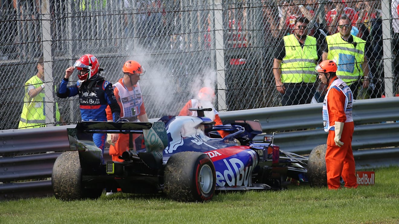 Daniil Kvyat (RUS) Toro Rosso F1 Team STR14.08.09.2019. Formula 1 World Championship, Rd 14, Italian Grand Prix, Monza, Italy, Race Day.- www.xpbimages.com, EMail: requests@xpbimages.com - copy of publication required for printed pictures. Every used picture is fee-liable. © Copyright: Moy / XPB Images