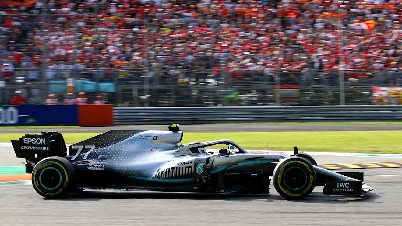 Valtteri Bottas (FIN) Mercedes AMG F1 W10.
08.09.2019. Formula 1 World Championship, Rd 14, Italian Grand Prix, Monza, Italy, Race Day.
- www.xpbimages.com, EMail: requests@xpbimages.com - copy of publication required for printed pictures. Every used picture is fee-liable. © Copyright: Batchelor / XPB Images