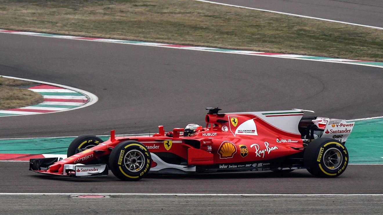 Kimi Raikkonen (FIN) Ferrari SF70-H at Ferrari SF70-H First Run, Fiorano, Italy, 24 February 2017. © Sutton Images