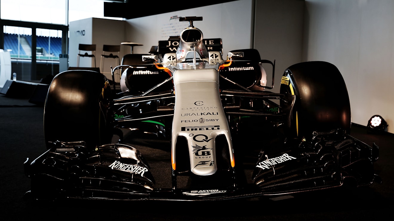The Sahara Force India F1 VJM10. Sahara Force India F1 VJM10 Launch, Wednesday 22nd February 2017. Silverstone, England. © Sahara Force India
