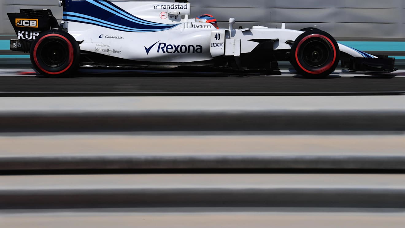 Robert Kubica (POL) Williams FW40 at Formula One Testing, Day One, Yas Marina Circuit, Abu Dhabi, UAE, Tuesday 28 November 2017. © Mark Sutton/Sutton Images