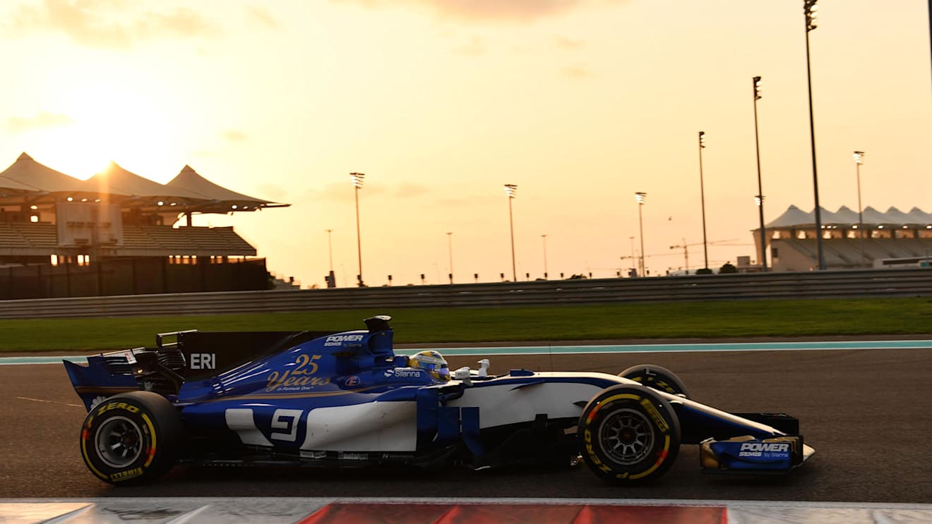 Marcus Ericsson (SWE) Sauber C36 at Formula One Testing, Day One, Yas Marina Circuit, Abu Dhabi, UAE, Tuesday 28 November 2017. © Mark Sutton/Sutton Images