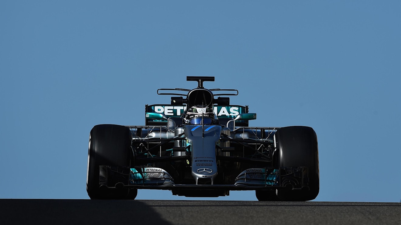 Valtteri Bottas (FIN) Mercedes-Benz F1 W08 Hybrid at Formula One Testing, Day Two, Yas Marina Circuit, Abu Dhabi, UAE, Wednesday 29 November 2017. © Mark Sutton/Sutton Images