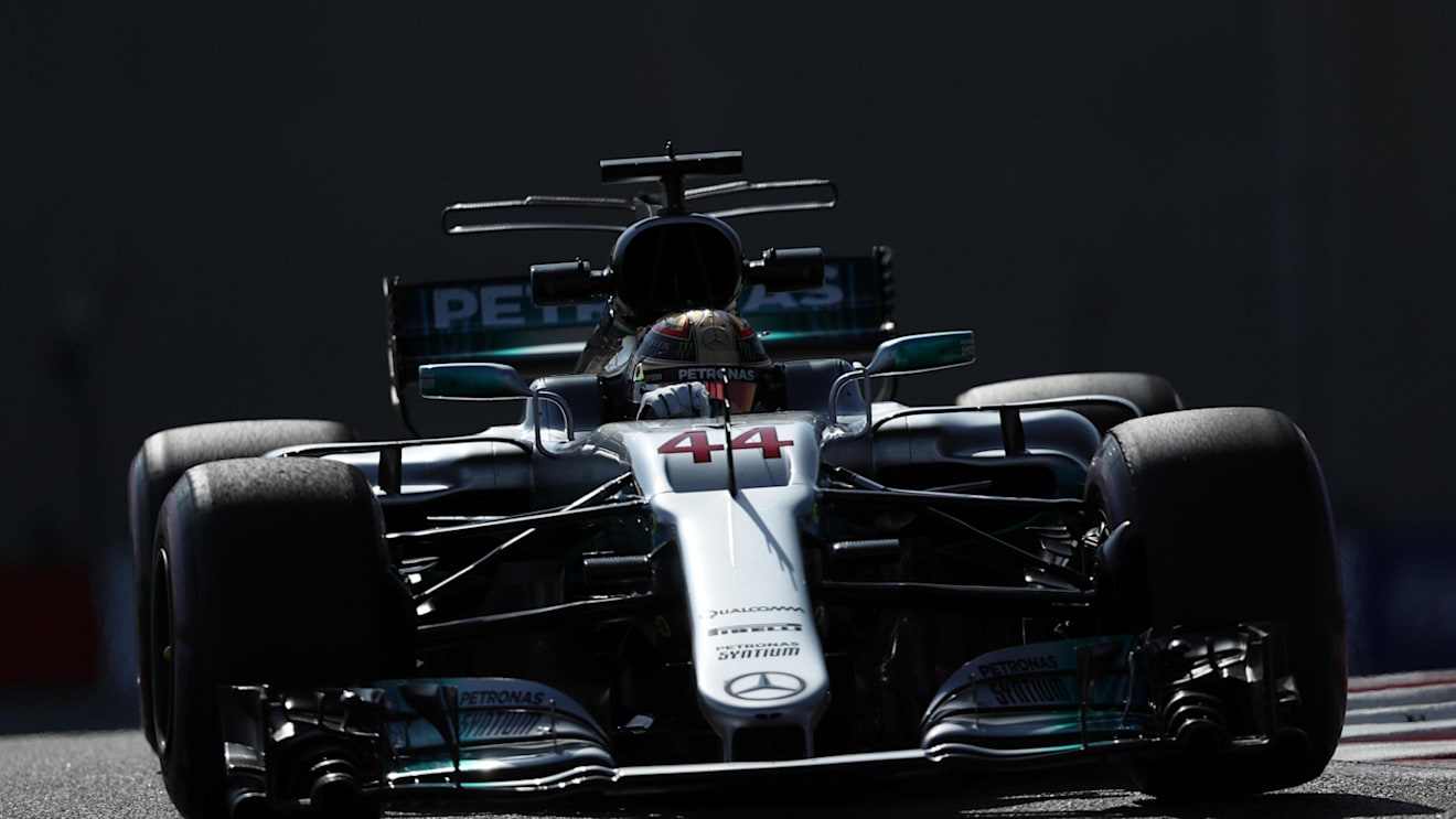 Lewis Hamilton (GBR) Mercedes-Benz F1 W08 Hybrid at Formula One World Championship, Rd20, Abu Dhabi Grand Prix, Practice, Yas Marina Circuit, Abu Dhabi, UAE, Friday 24 November 2017. © Kym Illman/Sutton Images