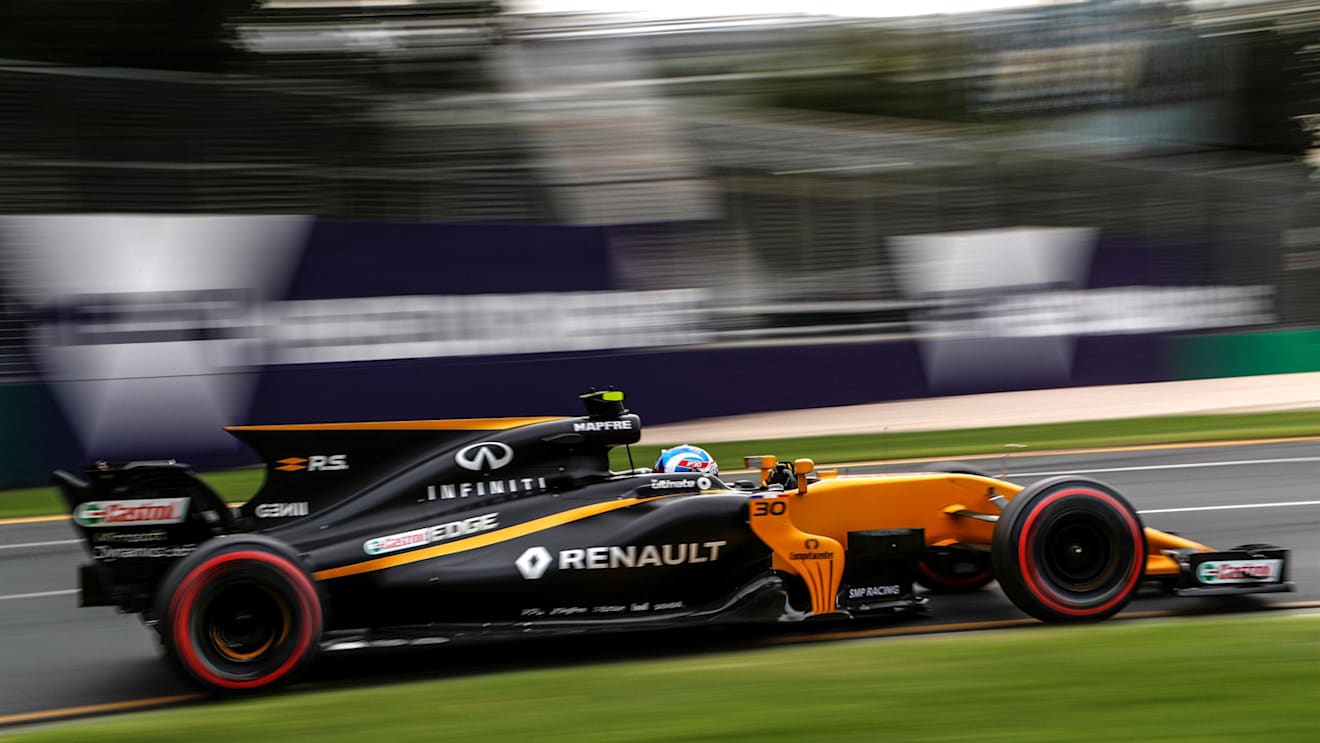 Jolyon Palmer (GBR) Renault Sport F1 Team RS17 at Formula One World Championship, Rd1, Australian Grand Prix, Practice, Albert Park, Melbourne, Australia, Friday 24 March 2017. © Sutton Motorsport Images