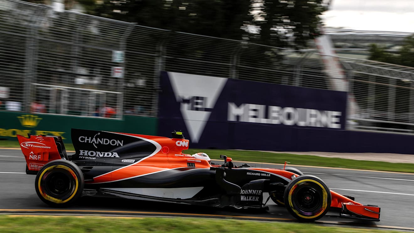 Stoffel Vandoorne (BEL) McLaren MCL32 at Formula One World Championship, Rd1, Australian Grand Prix, Practice, Albert Park, Melbourne, Australia, Friday 24 March 2017. © Sutton Motorsport Images