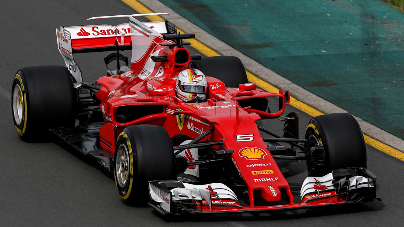 Sebastian Vettel (GER) Ferrari SF70-H at Formula One World Championship, Rd1, Australian Grand Prix, Practice, Albert Park, Melbourne, Australia, Friday 24 March 2017. © Sutton Motorsport Images