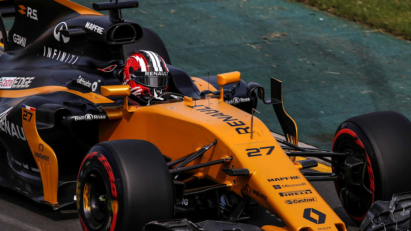 Nico Hulkenberg (GER) Renault Sport F1 Team RS17 at Formula One World Championship, Rd1, Australian Grand Prix, Practice, Albert Park, Melbourne, Australia, Friday 24 March 2017. © Sutton Motorsport Images