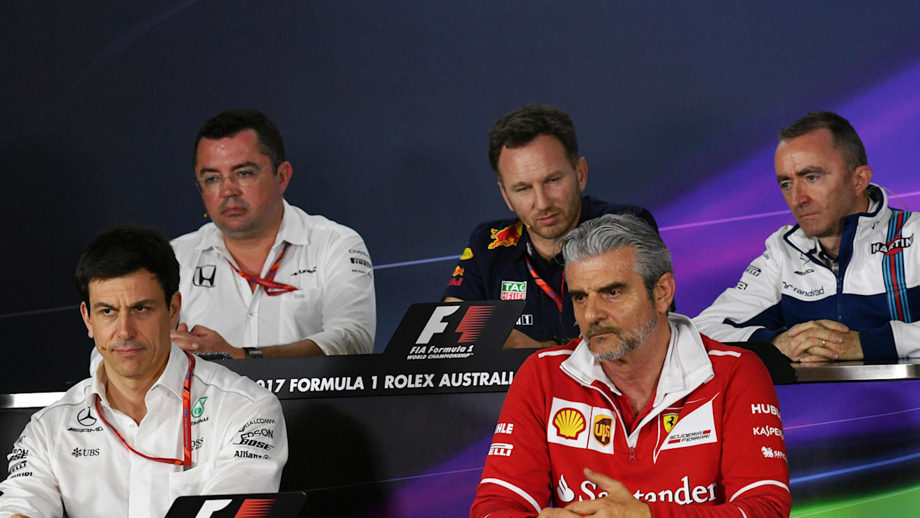 Press Conference at Formula One World Championship, Rd1, Australian Grand Prix, Practice, Albert Park, Melbourne, Australia, Friday 24 March 2017. © Sutton Motorsport Images