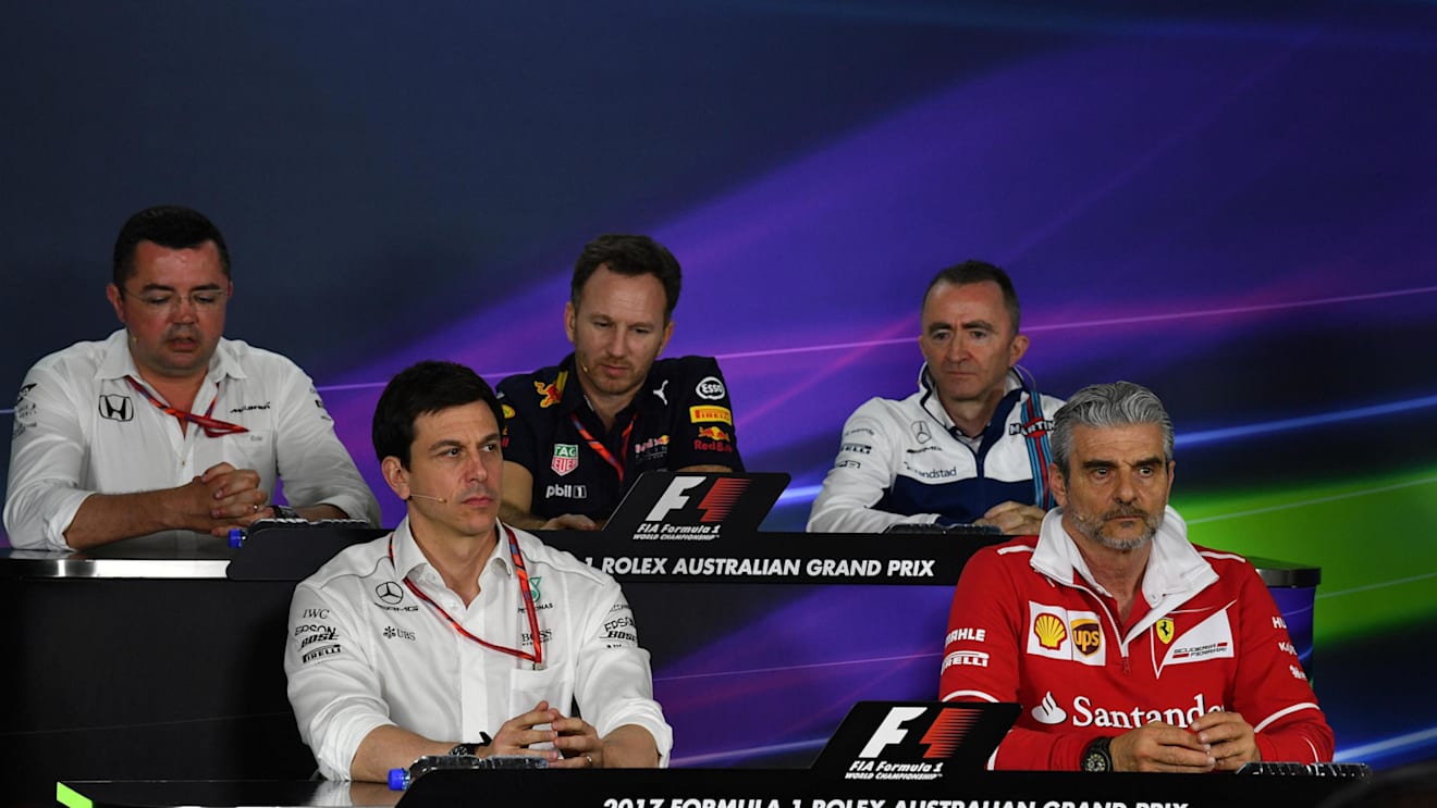 Press Conference at Formula One World Championship, Rd1, Australian Grand Prix, Practice, Albert Park, Melbourne, Australia, Friday 24 March 2017. © Sutton Motorsport Images