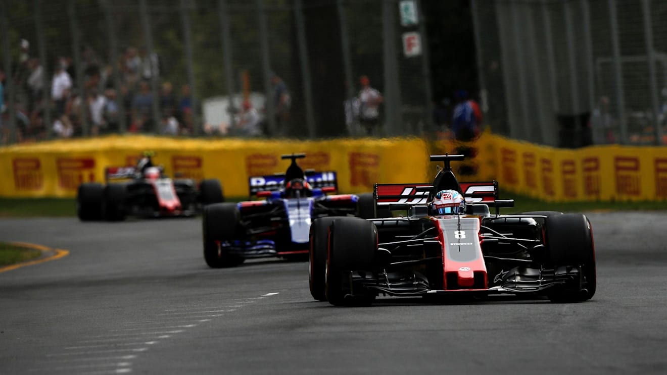 Romain Grosjean (FRA) Haas VF-17 at Formula One World Championship, Rd1, Australian Grand Prix, Practice, Albert Park, Melbourne, Australia, Friday 24 March 2017. © Sutton Motorsport Images