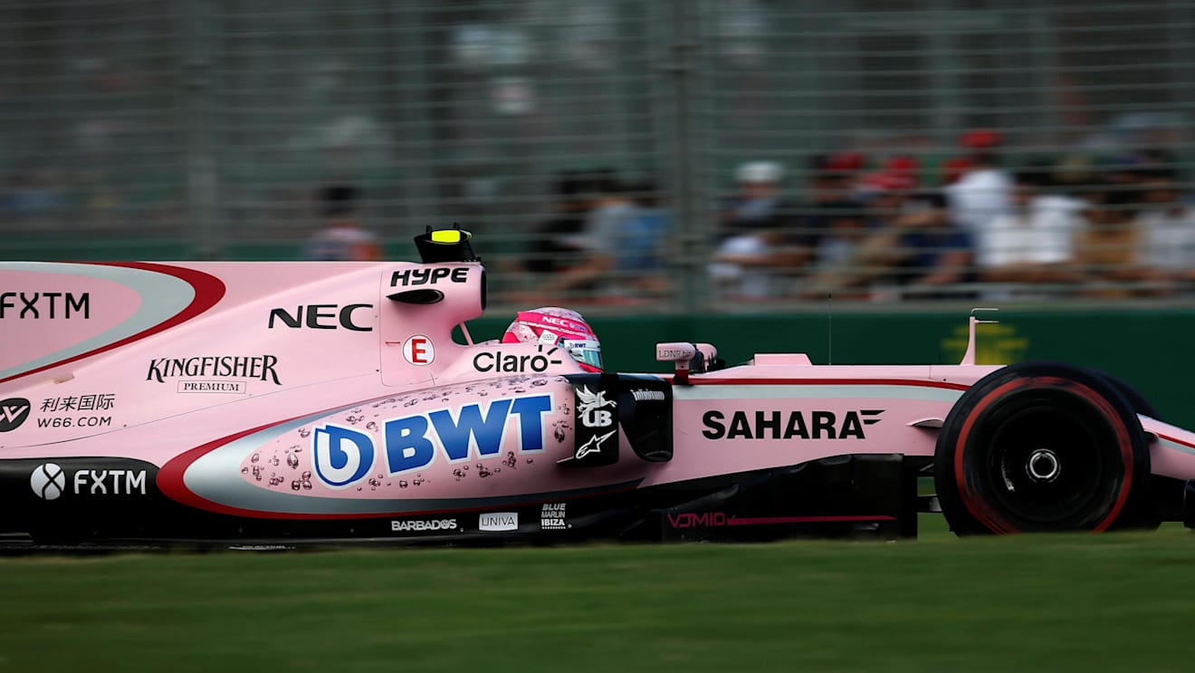Esteban Ocon (FRA) Force India VJM10 at Formula One World Championship, Rd1, Australian Grand Prix, Qualifying, Albert Park, Melbourne, Australia, Saturday 25 March 2017. © Sutton Motorsport Images