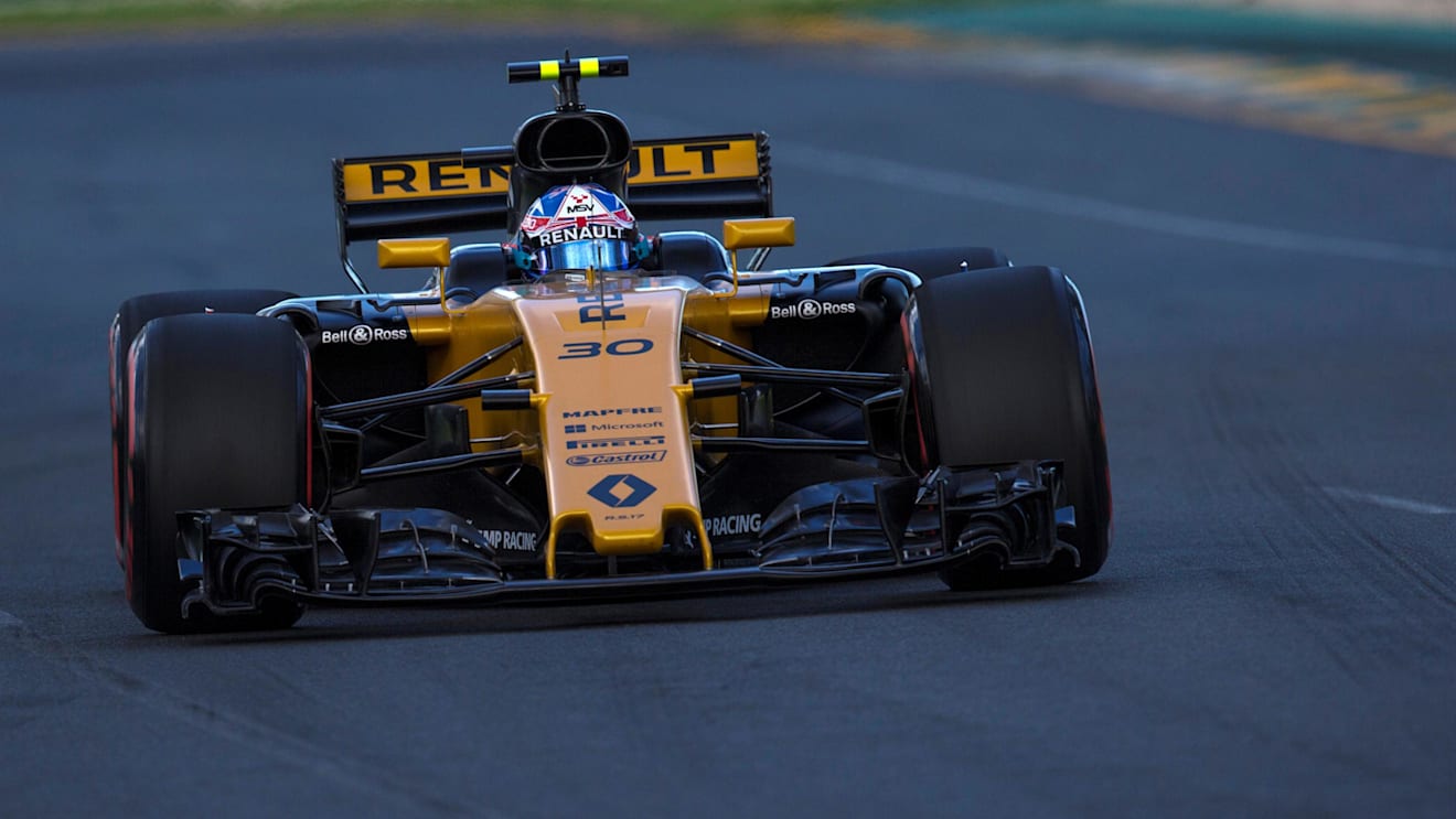 Jolyon Palmer (GBR) Renault Sport F1 Team RS17 at Formula One World Championship, Rd1, Australian Grand Prix, Qualifying, Albert Park, Melbourne, Australia, Saturday 25 March 2017. © Sutton Motorsport Images