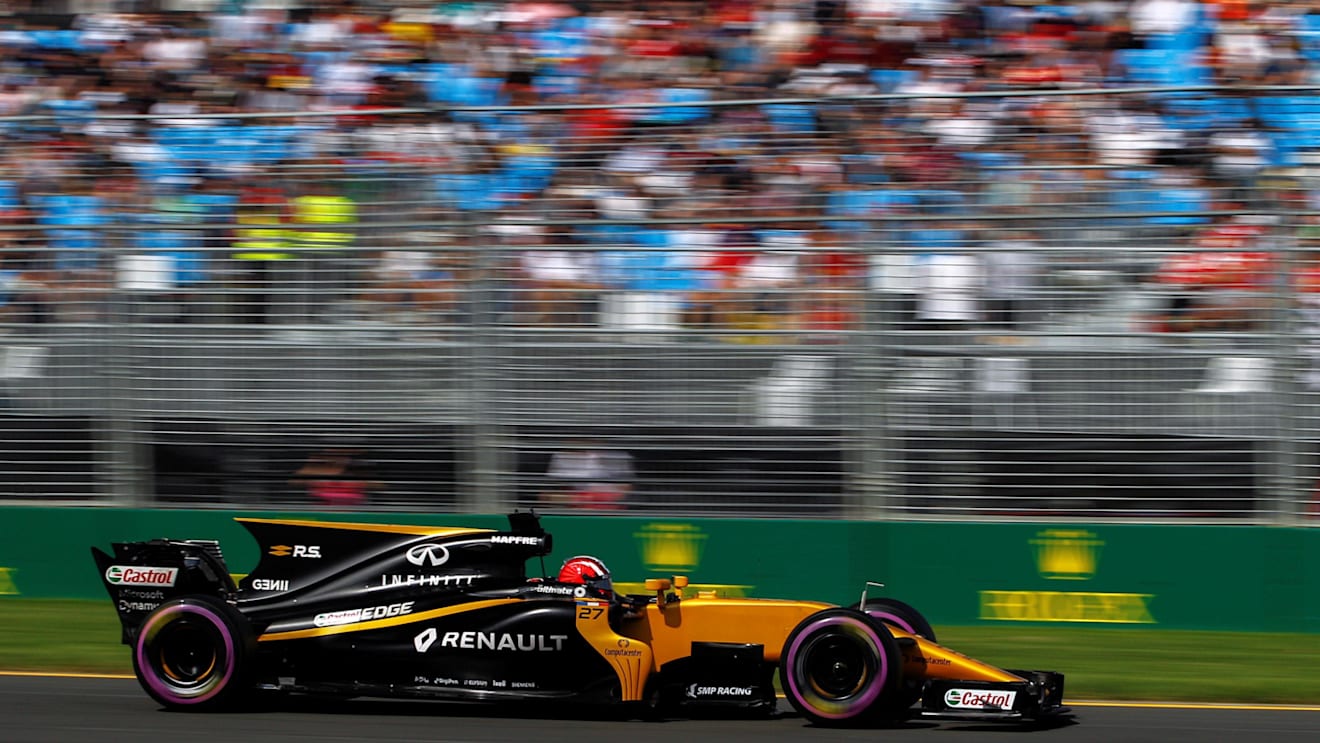 Nico Hulkenberg (GER) Renault Sport F1 Team RS17 at Formula One World Championship, Rd1, Australian Grand Prix, Qualifying, Albert Park, Melbourne, Australia, Saturday 25 March 2017. © Sutton Motorsport Images
