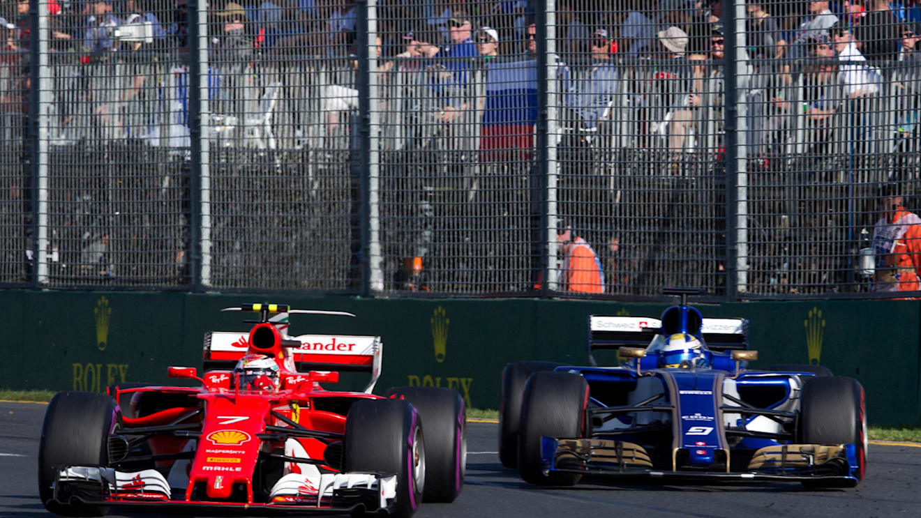 Kimi Raikkonen (FIN) Ferrari SF70-H at Formula One World Championship, Rd1, Australian Grand Prix, Race, Albert Park, Melbourne, Australia, Sunday 26 March 2017. © Sutton Motorsport Images