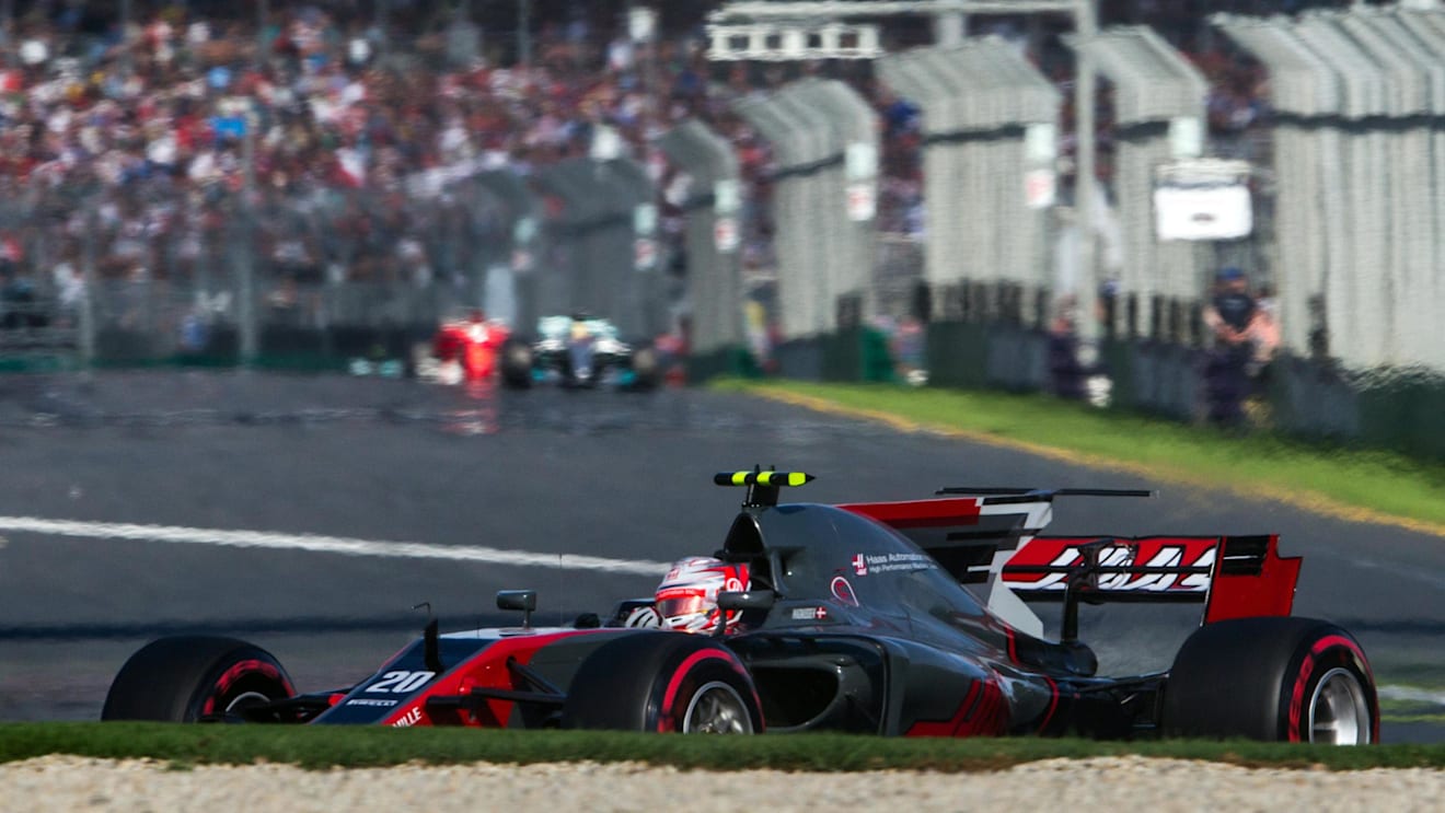 Kevin Magnussen (DEN) Haas VF-17 at Formula One World Championship, Rd1, Australian Grand Prix, Race, Albert Park, Melbourne, Australia, Sunday 26 March 2017. © Sutton Motorsport Images