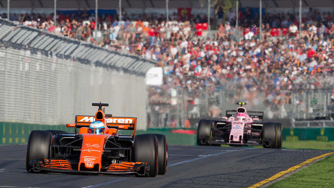 Fernando Alonso (ESP) McLaren MCL32 at Formula One World Championship, Rd1, Australian Grand Prix, Race, Albert Park, Melbourne, Australia, Sunday 26 March 2017. © Sutton Motorsport Images