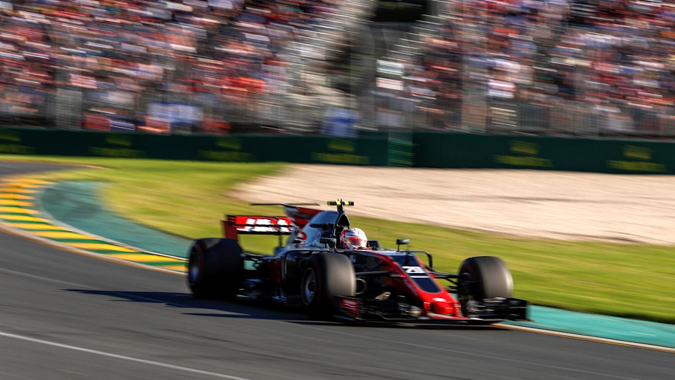 Kevin Magnussen (DEN) Haas VF-17 at Formula One World Championship, Rd1, Australian Grand Prix, Race, Albert Park, Melbourne, Australia, Sunday 26 March 2017. © Sutton Motorsport Images