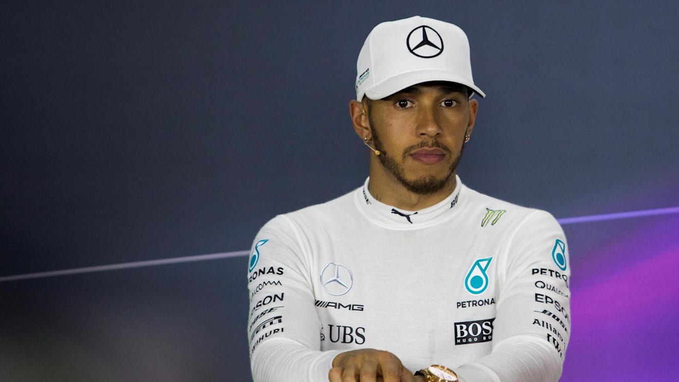 Lewis Hamilton (GBR) Mercedes AMG F1 in the Press Conference at Formula One World Championship, Rd1, Australian Grand Prix, Race, Albert Park, Melbourne, Australia, Sunday 26 March 2017. © Sutton Motorsport Images