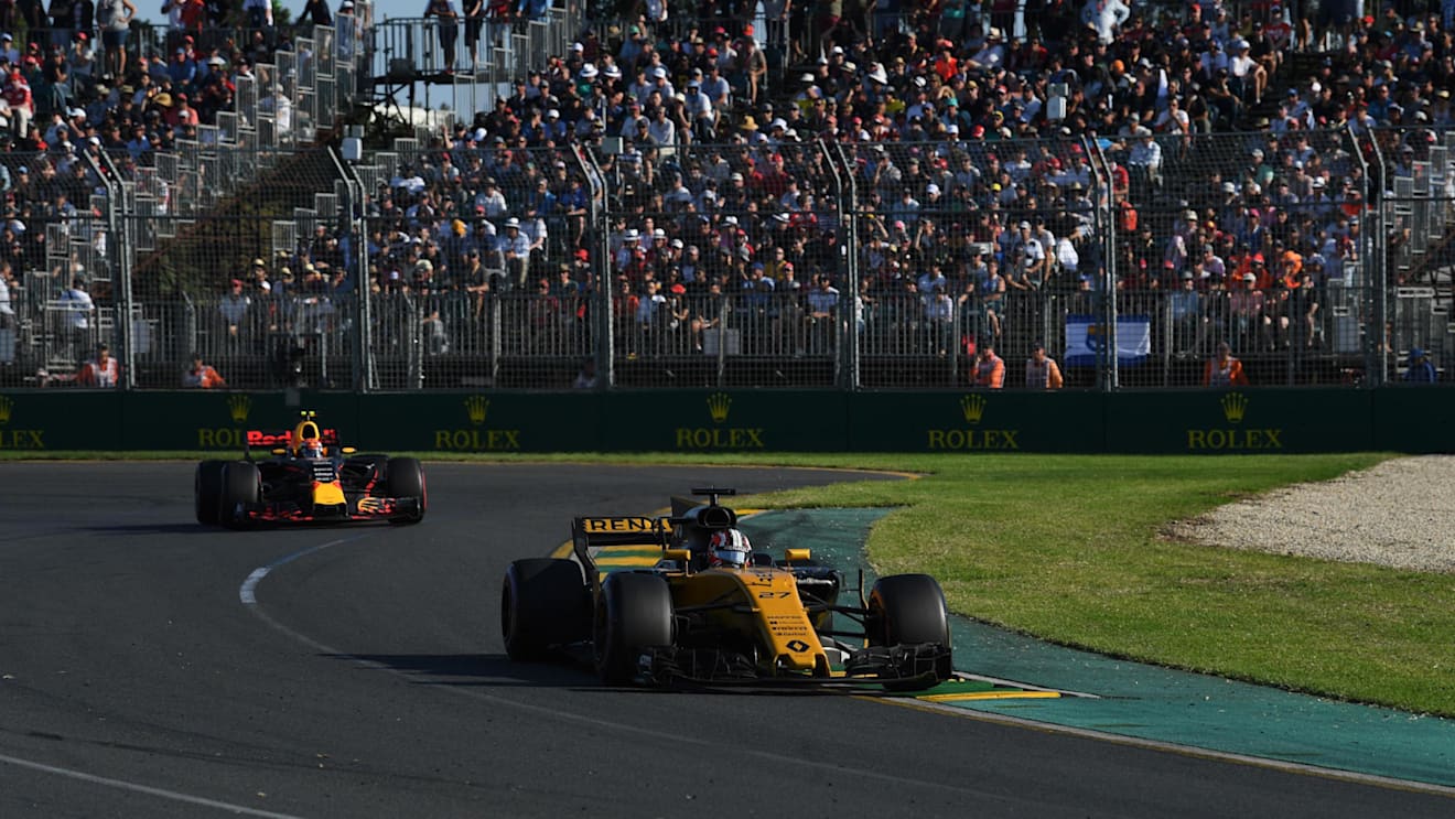 Nico Hulkenberg (GER) Renault Sport F1 Team RS17 at Formula One World Championship, Rd1, Australian Grand Prix, Race, Albert Park, Melbourne, Australia, Sunday 26 March 2017. © Sutton Motorsport Images