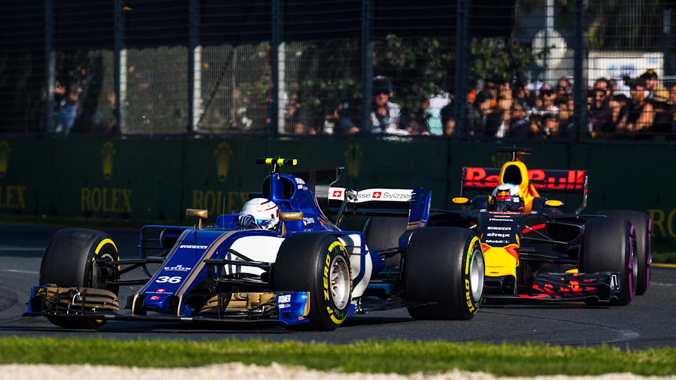 Antonio Giovinazzi (ITA) Sauber C36 at Formula One World Championship, Rd1, Australian Grand Prix, Race, Albert Park, Melbourne, Australia, Sunday 26 March 2017. © Sutton Motorsport Images
