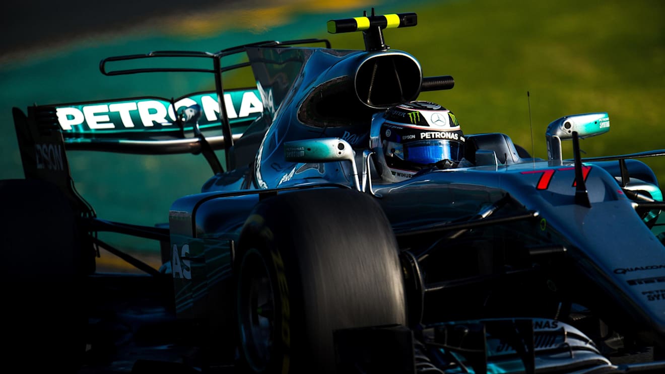 Valtteri Bottas (FIN) Mercedes-Benz F1 W08 Hybrid at Formula One World Championship, Rd1, Australian Grand Prix, Race, Albert Park, Melbourne, Australia, Sunday 26 March 2017. © Sutton Motorsport Images