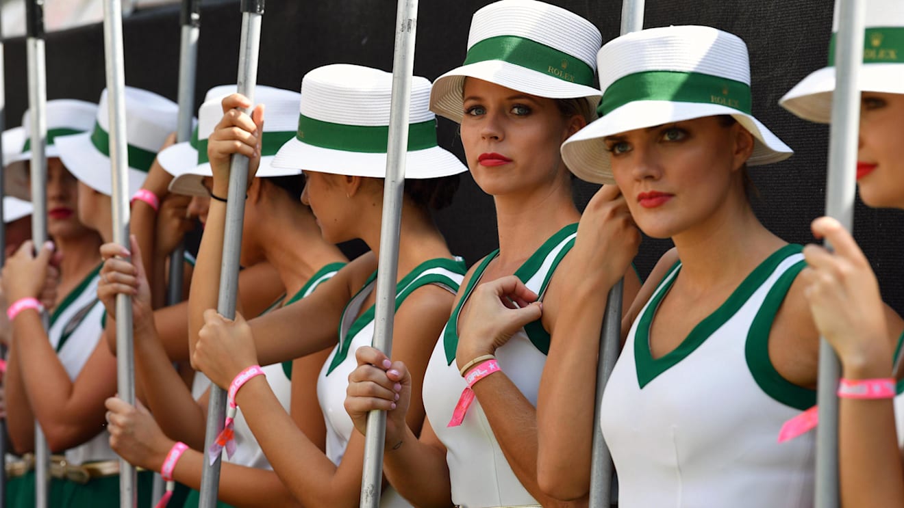 Grid girls at Formula One World Championship, Rd1, Australian Grand Prix, Race, Albert Park, Melbourne, Australia, Sunday 26 March 2017. © Sutton Motorsport Images