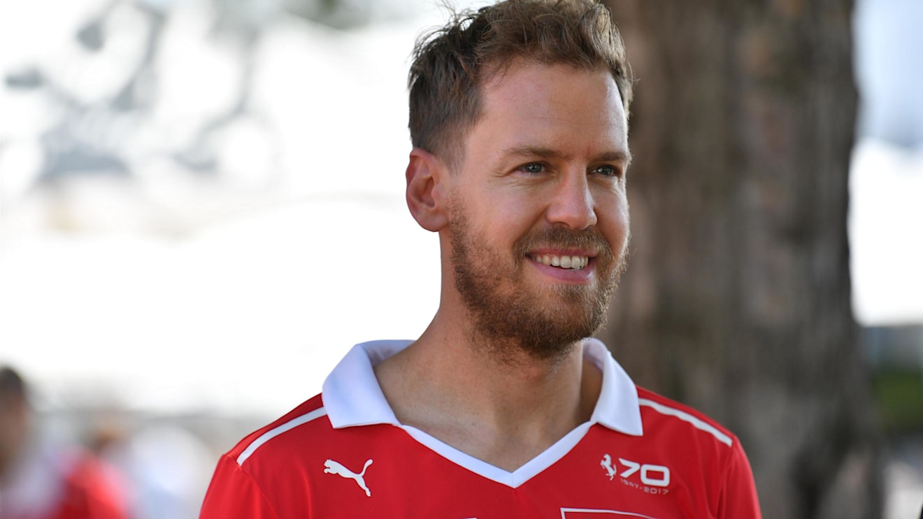 Sebastian Vettel (GER) Ferrari at Formula One World Championship, Rd1, Australian Grand Prix, Preparations, Albert Park, Melbourne, Australia, Thursday 23 March 2017. © Sutton Motorsport Images