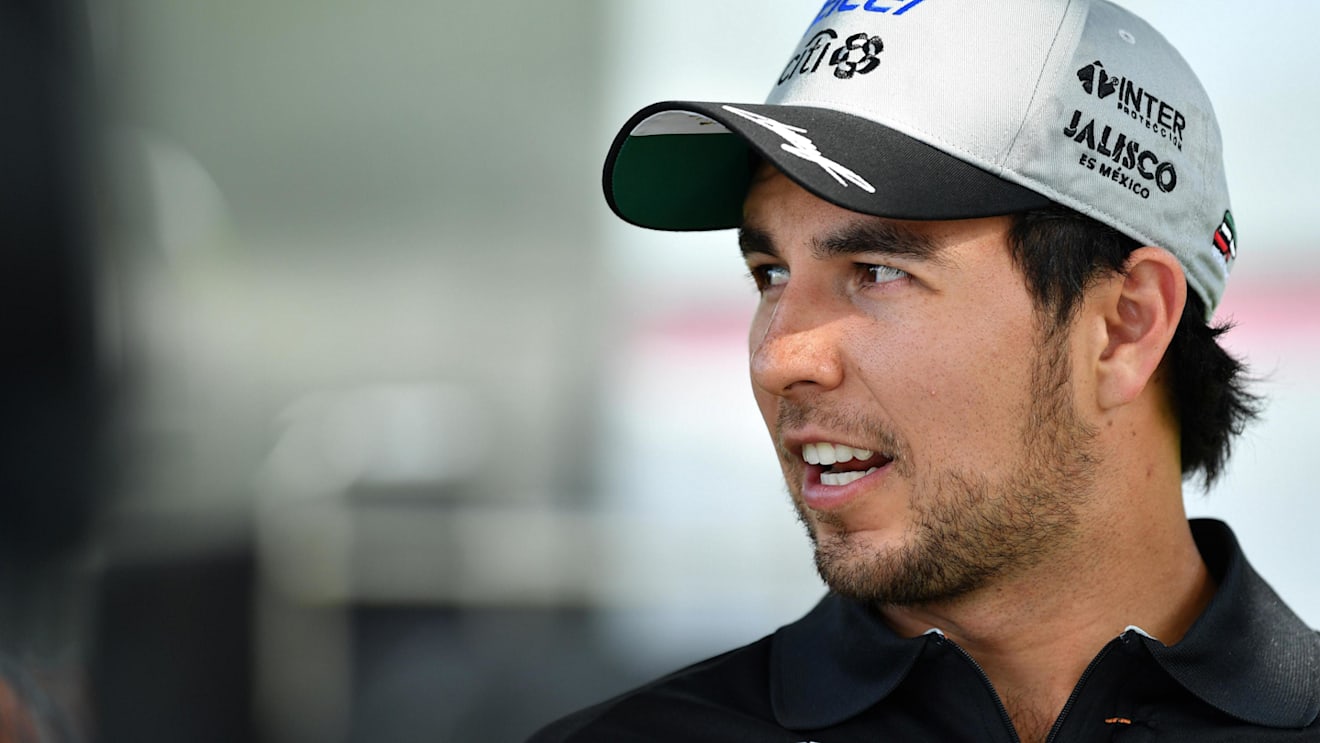 Sergio Perez (MEX) Force India at Formula One World Championship, Rd1, Australian Grand Prix, Preparations, Albert Park, Melbourne, Australia, Thursday 23 March 2017. © Sutton Motorsport Images