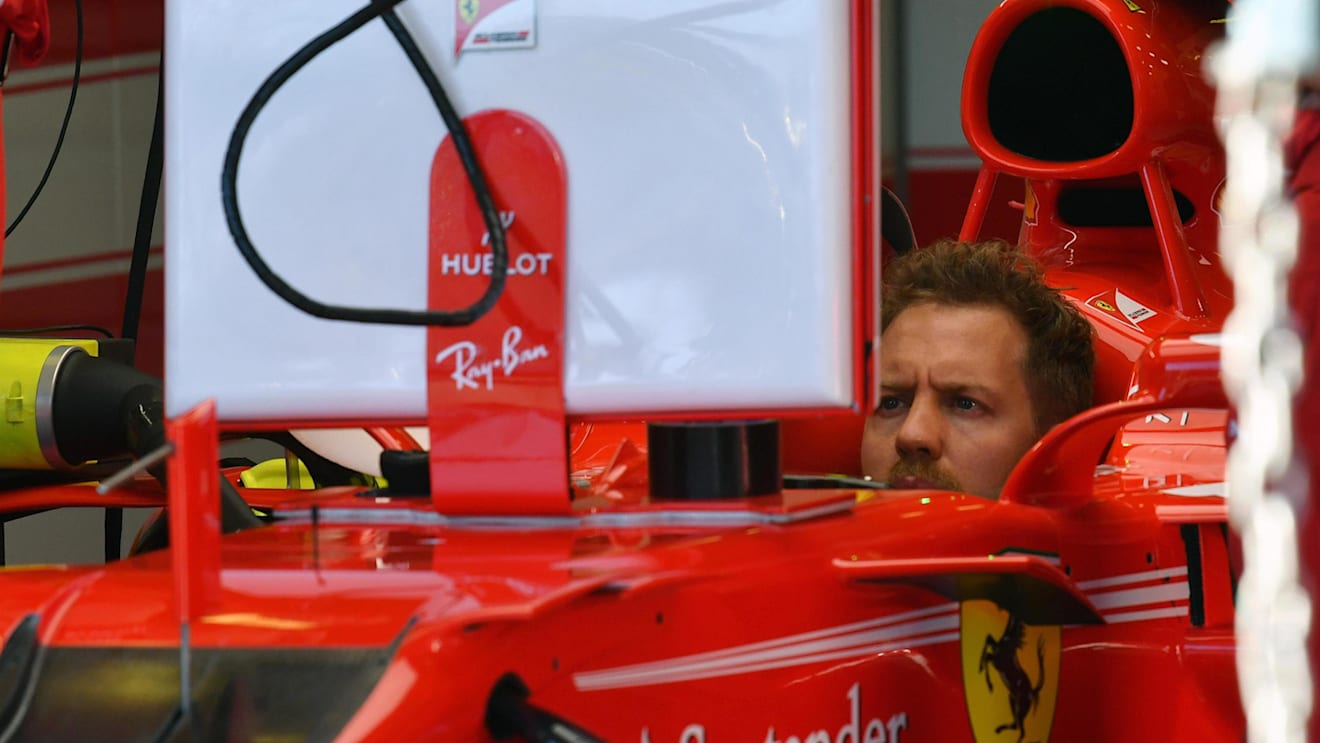 Sebastian Vettel (GER) Ferrari SF70-H at Formula One World Championship, Rd1, Australian Grand Prix, Preparations, Albert Park, Melbourne, Australia, Thursday 23 March 2017. © Sutton Motorsport Images