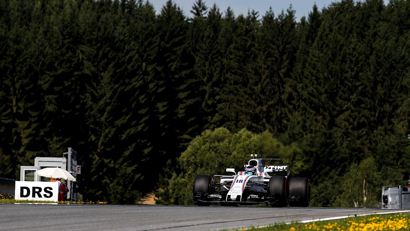 Lance Stroll (CDN) Williams FW40 at Formula One World Championship, Rd9, Austrian Grand Prix, Practice, Spielberg, Austria, Friday 7 July 2017. © Sutton Images
