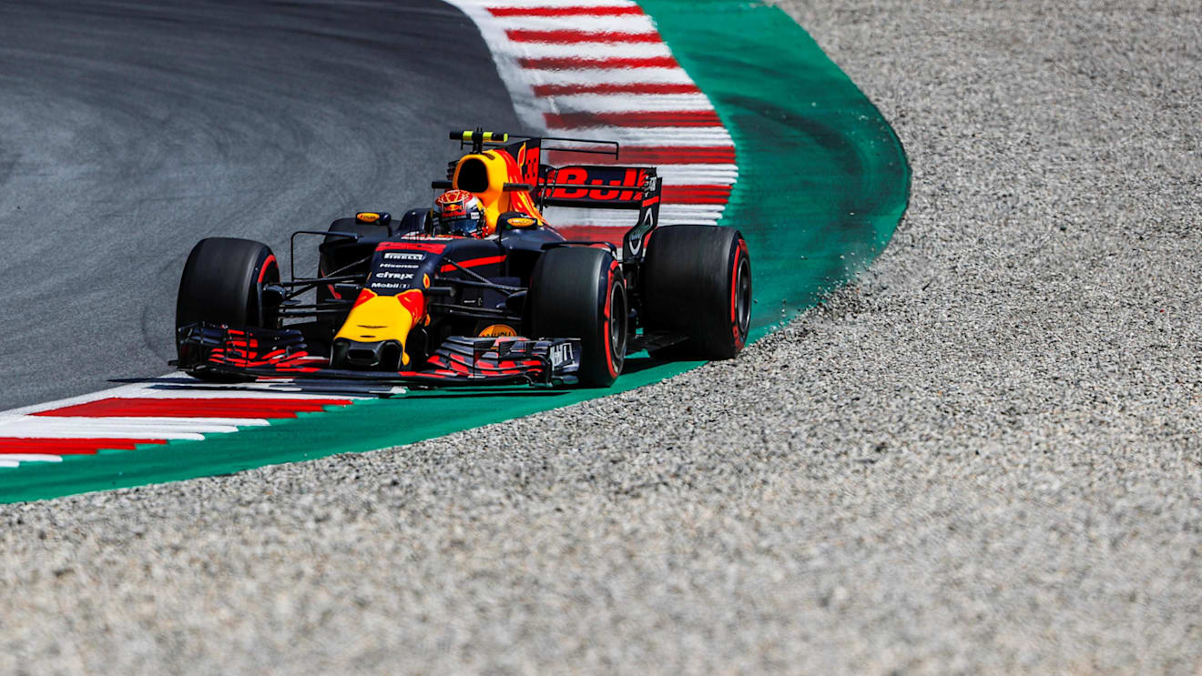 Max Verstappen (NED) Red Bull Racing RB13 at Formula One World Championship, Rd9, Austrian Grand Prix, Practice, Spielberg, Austria, Friday 7 July 2017. © Sutton Images
