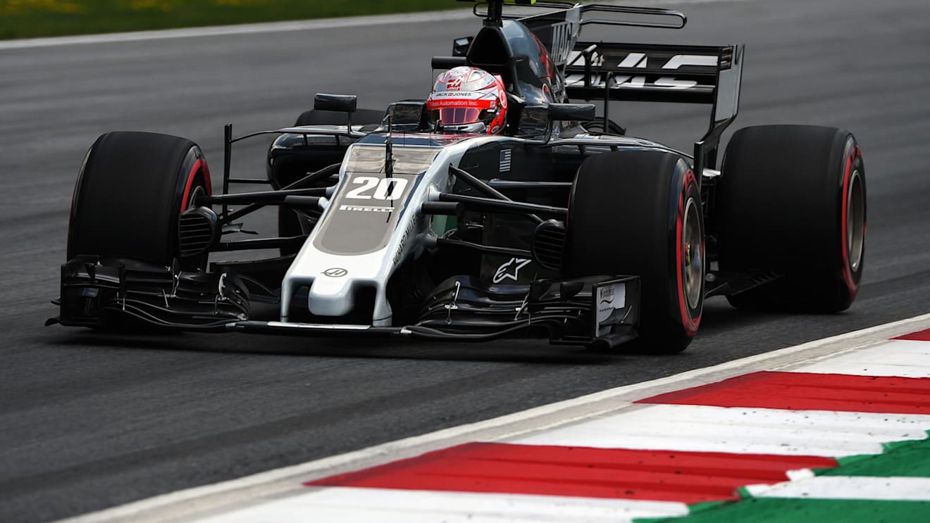 Kevin Magnussen (DEN) Haas VF-17 at Formula One World Championship, Rd9, Austrian Grand Prix, Practice, Spielberg, Austria, Friday 7 July 2017. © Sutton Images
